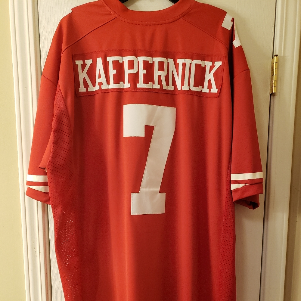 49ers Colin Kaepernick 4XL On Field Jersey
